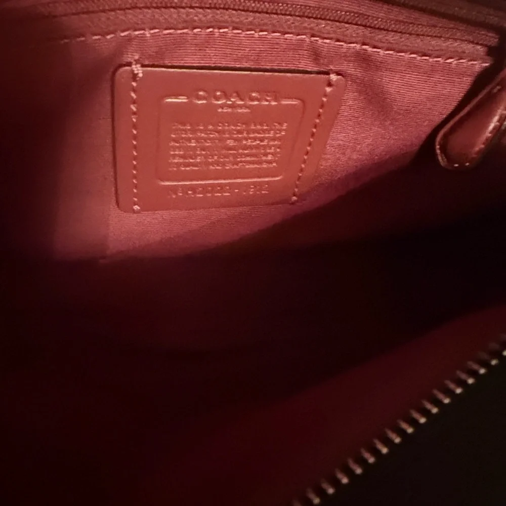 Coach Signature Black and Gray Crossbody Bag - Picture 5 of 5